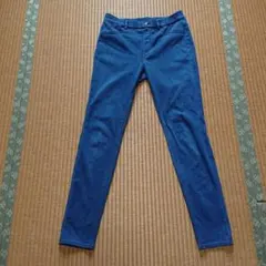 Ｌ スキニーデニム ダークブルー