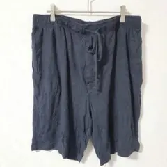 ショートパンツ ダークグレー【XL/XG】 ウエストゴム リラックスウェア