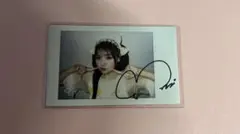 古澤里紗サイン入りチェキ