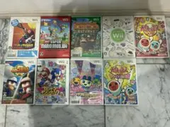Wii ゲームソフトセット 9本