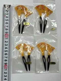 即日発送　かんざし　簪　髪飾り　和装　浴衣　袴　成人式　卒業式　4点