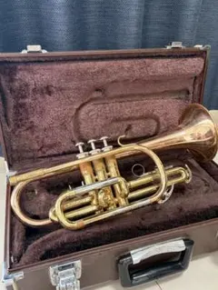YAMAHA YCR-3330 ショートコルネット ゴールドブラス #3137 - メルカリ