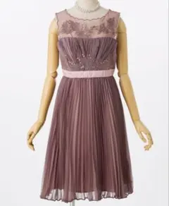 RIRURE BOUTIQUE パープルドレスセット　結婚式屋パーティーに