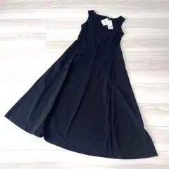 【新品・未使用】UNIQLO ウルトラストレッチエアリズムワンピース S 黒