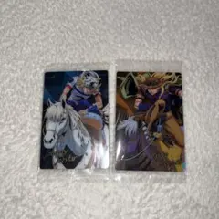 ジョジョの奇妙な冒険　ウエハース　ジャイロ・ジョニィ　No.13 No.14