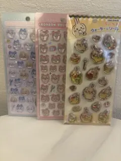 正規品ボンボンドロップシール　古本屋　うさぎ　ちいかわ　ウォーターインシール