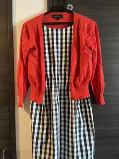 JILLSTUART レッド カーディガンのサムネイル