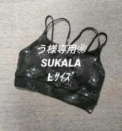 う様専用❀⑫SUKALA スカーラ LAVA 花柄 レギンス L ブラック