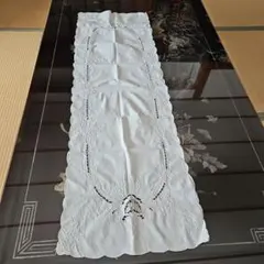帯揚げ 【渡敬】 縮緬刺繍宝尽くし 白 金 正絹 吉祥 丹後ちりめん 