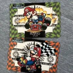 スーパーマリオカートカードダス2枚セット - メルカリ