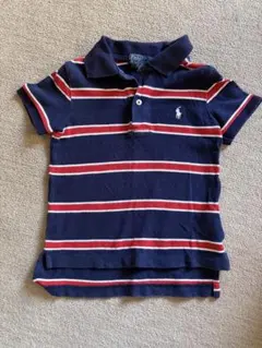 Polo Ralph Lauren ポロシャツ 2T ネイビー/ストライプ