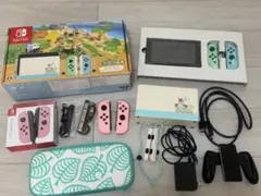 Nintendo Switch 本体 あつまれどうぶつの森 付属品いろいろのサムネイル