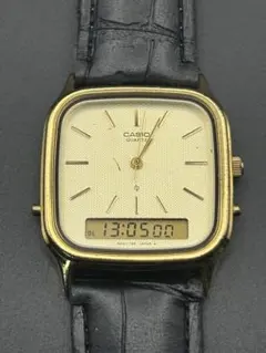 CASIO カシオ アナデジ AQ-515G 稼働品114
