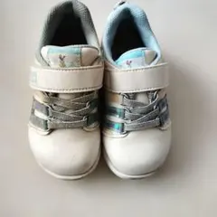 ムーンスター　スニーカー　アナと雪の女王　16センチ　ホワイト