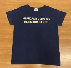 デニムアンドダンガリー　キッズTシャツ　150 160 L 紺色　ネイビー