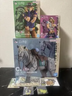一番くじ ジョジョの奇妙な冒険 7部　A B C賞　その他おまけ　セット