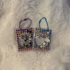 サンリオ シャカシャカフレークシール風チャーム クロミ☆ポチャッコ