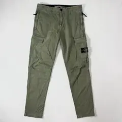 STONE ISLAND ガーメントダイコットンストレッチ カーゴパンツ W30のサムネイル