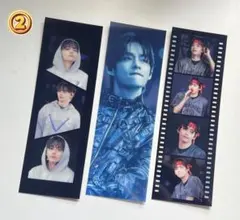 BTS グテ　グク　テテ　ワールドツアー　フィルムブックマーク3枚セット BTS ジョングク jungkook グク フィルムブックマーク 3枚セット①