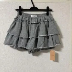 CALNAMUR ラベルデザインスカパン グレー
