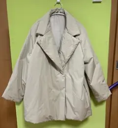 【ほぼ新品】ロペピクニック 2WAY中綿テーラードコート ベージュ