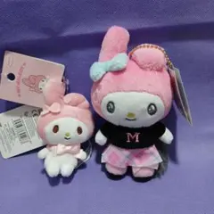 ミニマスコット ハート& ボールチェーンマスコット マイメロディ2個セット