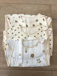 ベビー用ガーゼスリーパー 3点セット まとめ売り