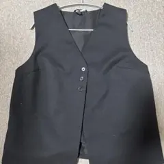 黒 ノースリーブ ベスト Lサイズ