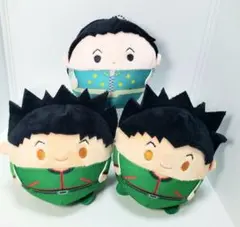 ハンターハンター　ふわコロりん　マスコット ゴン イルミ ３体セット