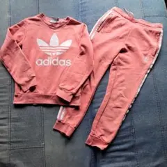adidas セットアップ 130 ピンク