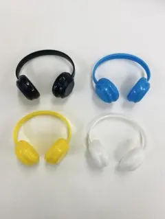 ラブブ着せ替えアイテム ヘッドホン4個セット 17cm ぬいぐるみ用 オシャレ
