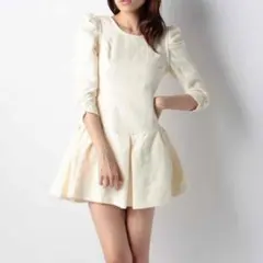 シュープリームララ カタファスナーツーウェイワンピ