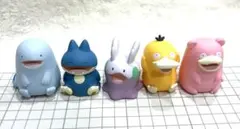 1 2のポカン！ソフビマスコット　コンプセット　ヤドン　コダック　ヌオー　ゴンベ