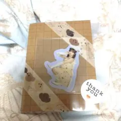 わーすた　松田美里　ラッフルくじ　ステッカー