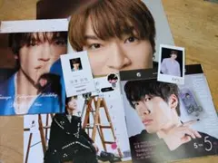 深澤辰哉 SnowMan お守りキーホルダー RAYS 名刺 カレンダー