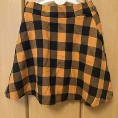 レピピアルマリオ チェックスカートM(150)