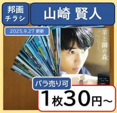 【山崎賢人】出演映画のチラシ