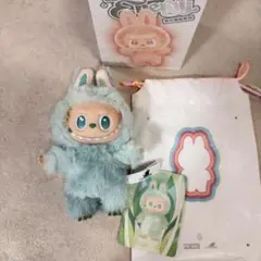 正規品 POP MART グリーン　緑　ラブブ エナジー