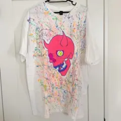 Paul Smith【日本製】アートワークプリントタイダイtシャツ サイズX L 