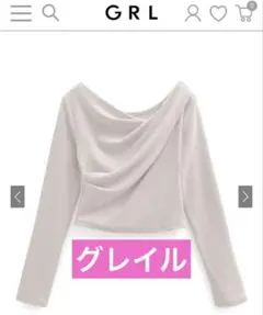 【グレイル】3Wayドレープカシュクールトップス[dk1261]