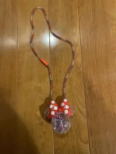 ミニーマウス LEDライト付きネックレス