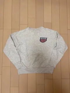 ウエアハウス ヴィンテージ スウェット 前ガゼット オートミール 両面プリント
