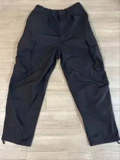 UNIQLO U ユニクロユー ワイドフィットパラシュートカーゴパンツ ブラック