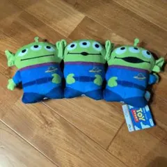 ディズニー　リトルグリーンメン　トイストーリー　エイリアン トリプルぬいぐるみ