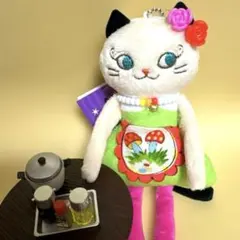 カルディ　くたくたねこちゃん　ハロウィン　マスコット　ぬいぐるみ　ファンシー　❤️
