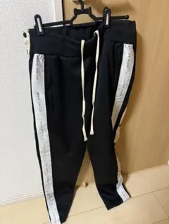 ✨daniel patrick ブラックジョガーパンツ M
