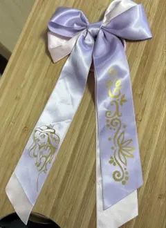 ラプンツェル　リボン　ヘアゴム