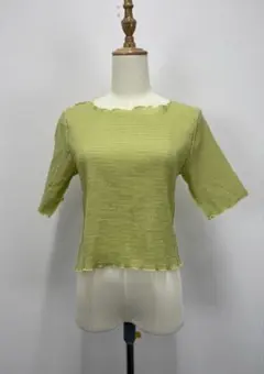 archives⭐︎野菜のあなたに⭐︎レタスカラー半袖カットソーM【中古】D38のサムネイル