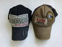 ダメージ メッシュキャップ セット Vintage