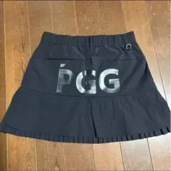 パーリーゲイツPGG N yトビーストレッチブラックプリーツ仕様スカートサイズ1のサムネイル